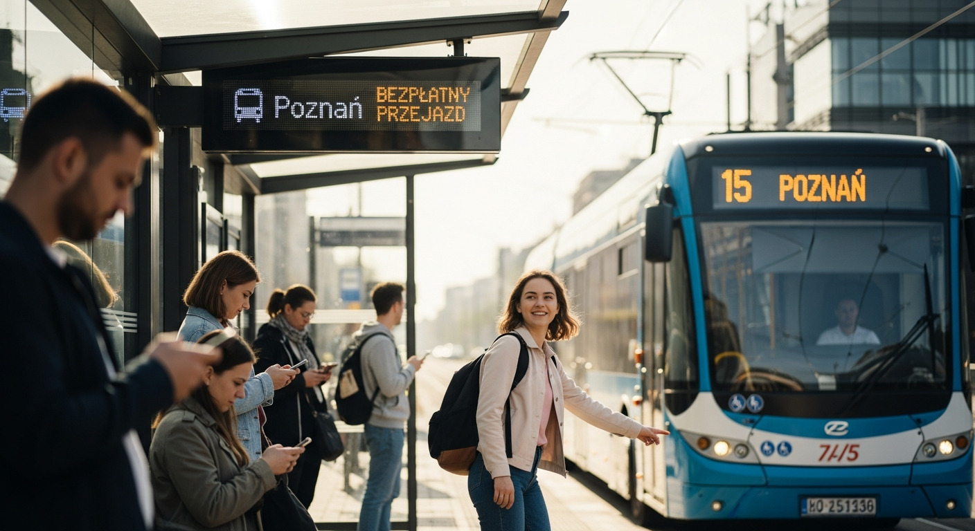 Kto może jeździć za darmo komunikacją miejską w Poznaniu?