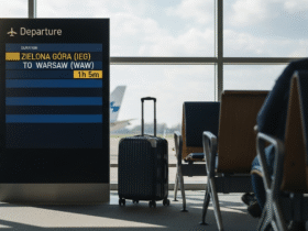 Ile trwa lot z Zielonej Góry do Warszawy?